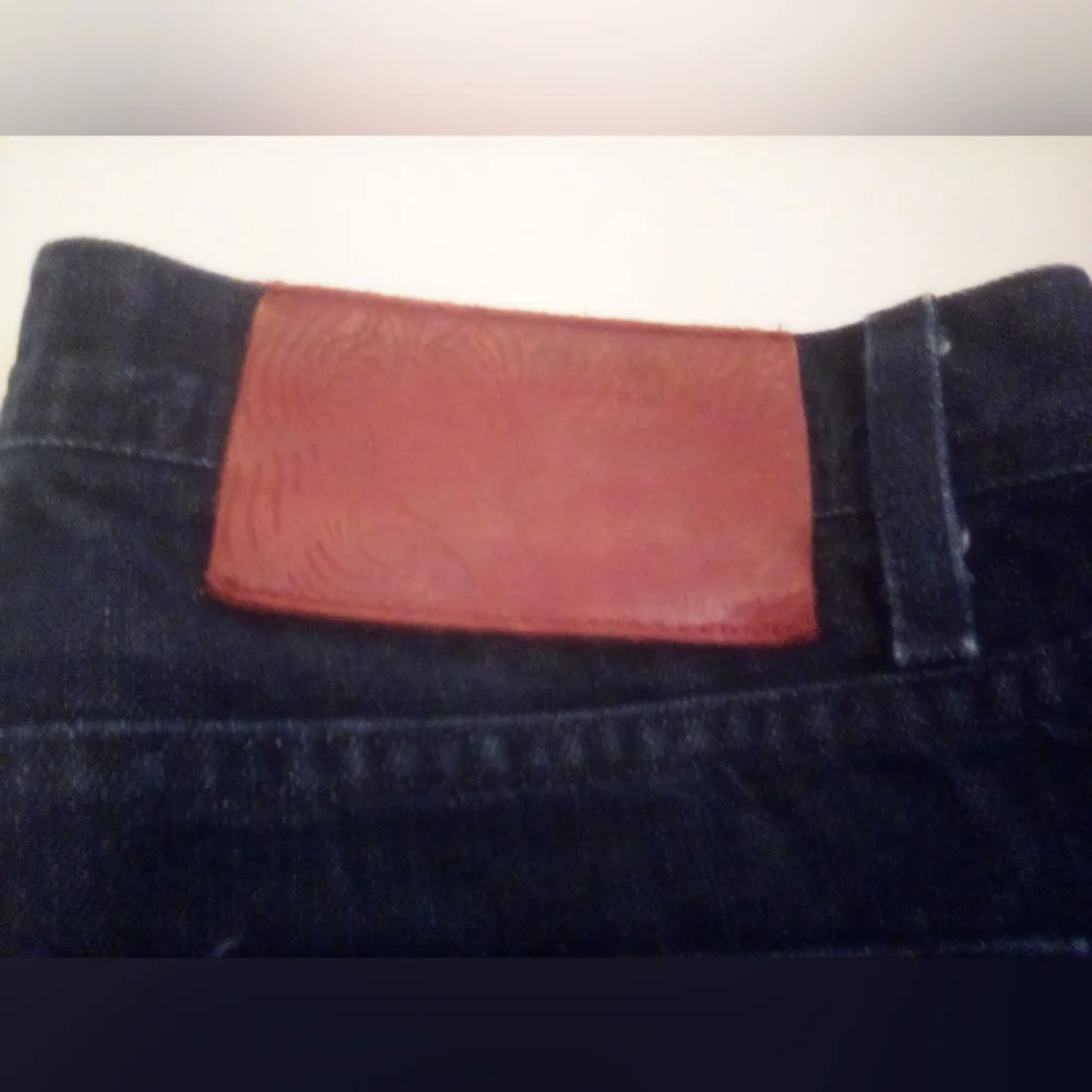 Naked & Famous Denim Raspberry Scratch N Sniff Blue Size 31 100% Cotton - Picture 16 of 16